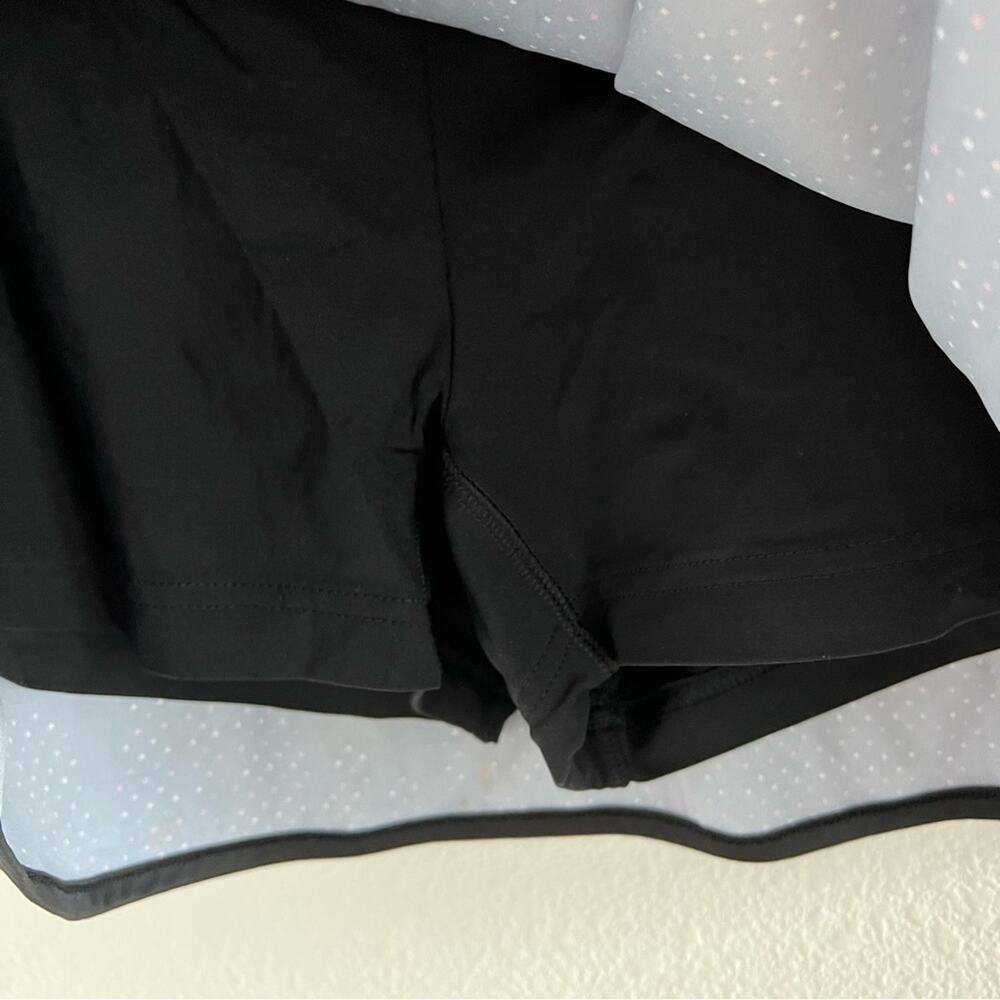 Adidas Response Black Skort with Square Dot Detail Tennis Golf Medium - Picture 4 of 8
